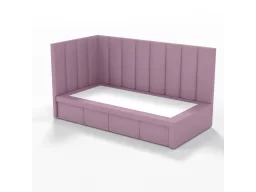 Кровать с ящиками Сигма левосторонняя