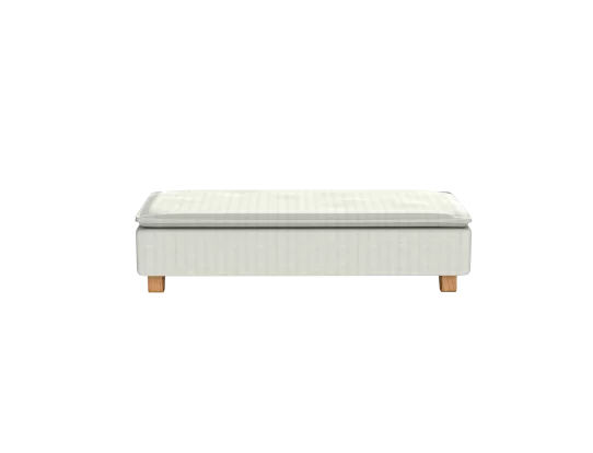 Тахта с гнутоклееными ножками с наматрасником