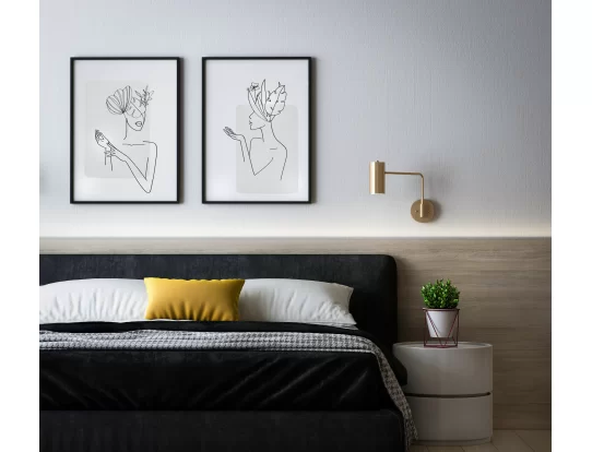 Изголовье с закругленными углами, высота 120см