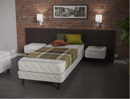 Кровать с матрасом F1 Покет