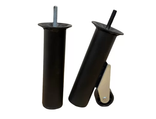 Ножка черный металл H-15 см